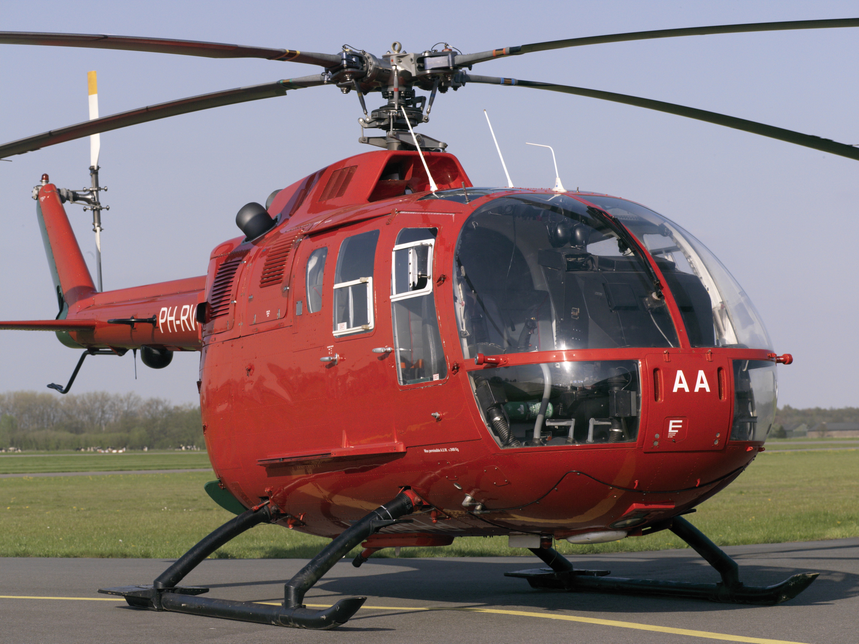 Rotor & Wings // Bo 105 helicopter